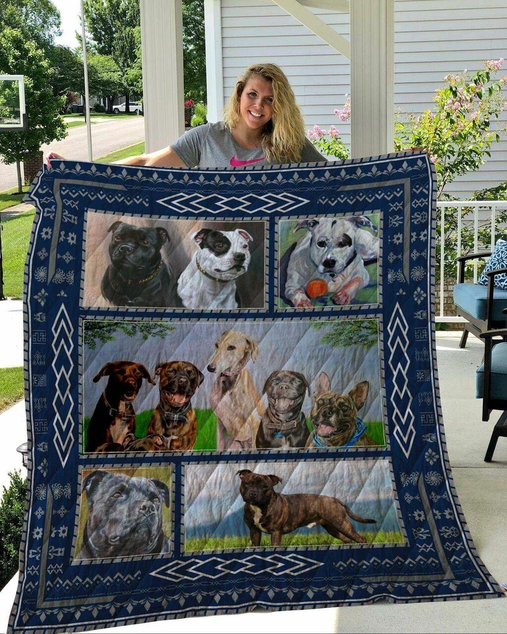 Staffordshire Bull Terrier Quilt Blanket Dhc2911264Vt staffordshire bull terrier quilt blanket dhc2911264vt d2479253