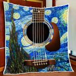 starry night guitar quilt blanket d2448451