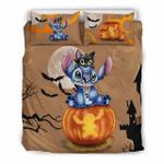 stitch and cat halloween bedding set 2 duvet cover and pillowcase set d2234900