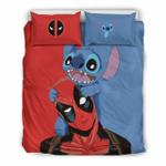stitch deadpool disney bedding set 15 duvet cover and pillowcase set d2240516