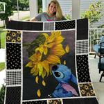 stitch with sunflowers quilt d2484256