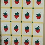 strawberry applique antique cla1210330q quilt blanket d2445450