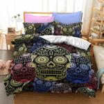 sugar beauty skull bedding set bedroom decor d2114622