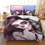 sugar lady skull bed sheets spread comforter duvet cover bedding sets d2121419