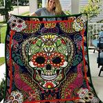 sugar skull 01 sugar skull 2709 quilt blanket chrismas gift dhc04011201dd d2479943