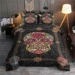 sugar skull art bed sheets spread comforter duvet cover bedding sets d2125509