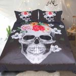 sugar skull bedding set floral print dhc0201204dd d2241075