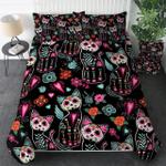 sugar skull cats bedding set dhc1712945dd d2240394