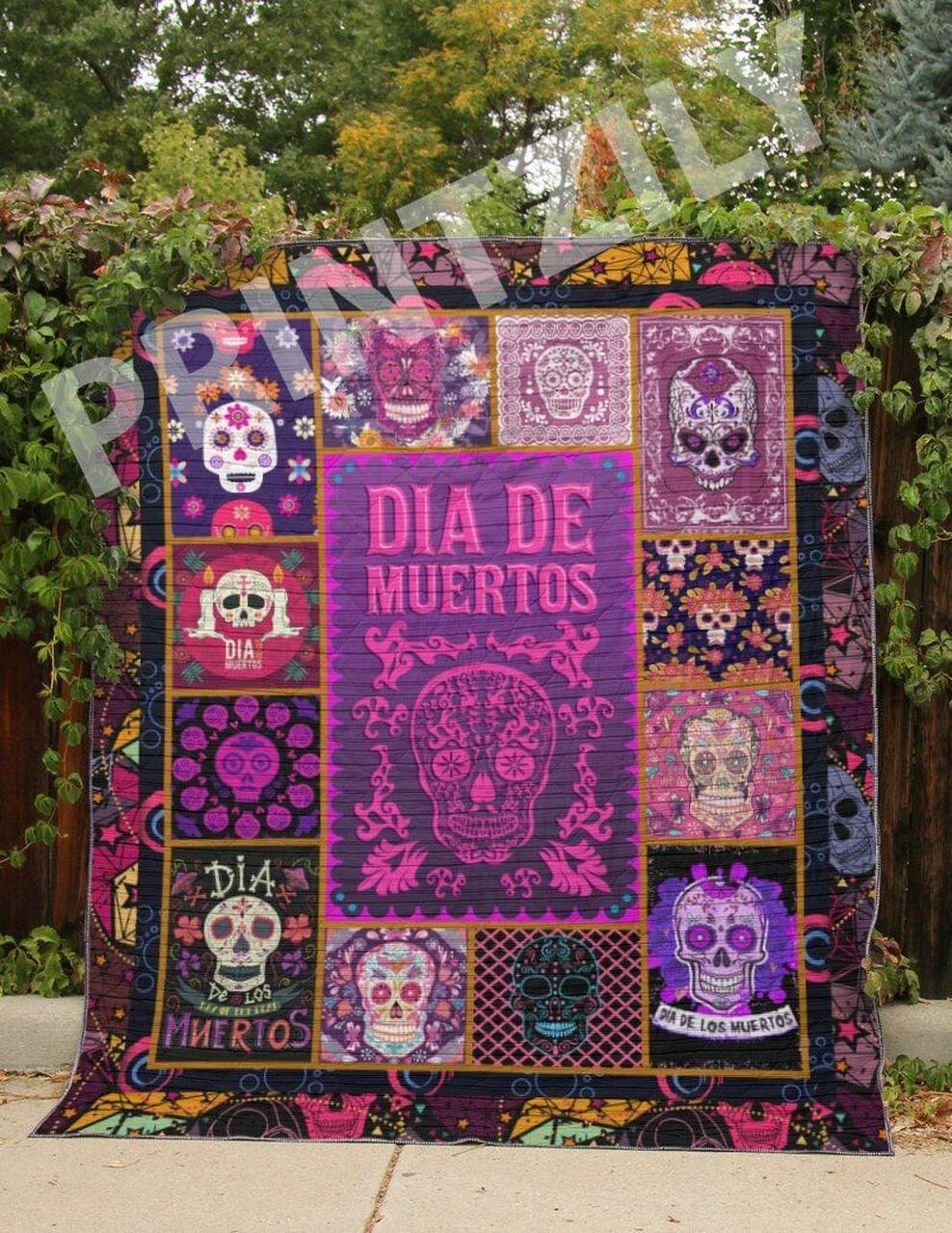 Sugar Skull Dancing In The Dark Quilt Blanket Chrismas Gift Dhc04011248Dd sugar skull dancing in the dark quilt blanket chrismas gift dhc04011248dd d2481381