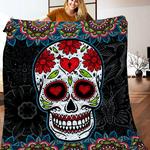 sugar skull day of the dead quilt blanket c9b010604ct d2445900
