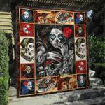 sugar skull get out quilt blanket dhc31121048td d2482406