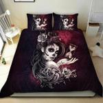 sugar skull girl bed sheets spread comforter duvet cover bedding sets d2124361