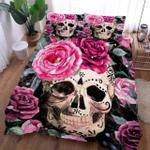 sugar skull hn030960b bed sheets spread comforter duvet cover bedding sets d2235642
