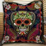 sugar skull lalaalay quilt blanket dhc31121413td d2482431