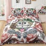 sugar skull love bed sheets spread comforter duvet cover bedding sets d2122540