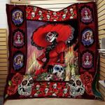 sugar skull meet you now quilt blanket chrismas gift dhc04011250dd d2481475