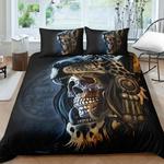 sugar skull native american bed sheets spread comforter duvet cover bedding sets d2125343