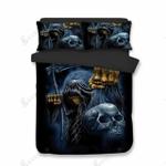 sugar skull nightmare coming bedding set bedroom decor d2115048