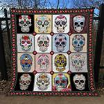 sugar skull quilt blanket quilt d2417253