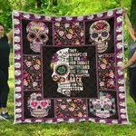 sugar skull storm is back quilt blanket dhc31121077td d2482459