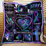 suicide prevention awareness quilt blanket d2448844