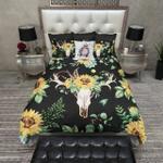 sunflower and deer skull clt0810152t bedding sets d2235151