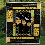 sunflower and dragonfly hur quilt nx d2486956