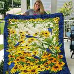sunflower bluebird quilt quilt d2420803