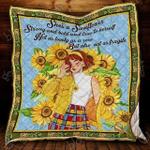 sunflower girl hur quilt jb d2485613
