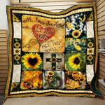 sunflower i will love lord quilt quilt d2420369