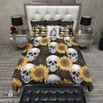 sunflower skull clm0110322b bedding sets d2233151
