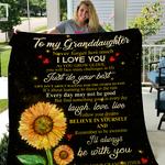 sunflower to my granddaughter quilt d2420939
