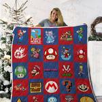 super mario quilt blanket 02275 d2450046