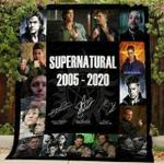 supernatural winchester brothers castiel quilt blanket spn03 quilt d2417797