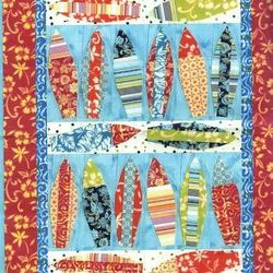 Surfboard Clm0910197 Quilt Blanket