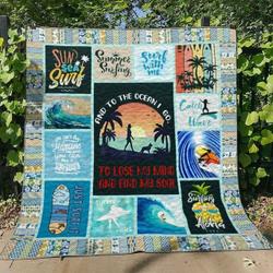 Surfing Hn170740 Quilt Blanket