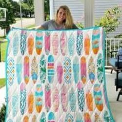 Surfing Quilt Blanket Lukazv Dhc0301772Dd