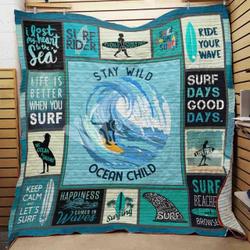 Surfing Quilt -V0508-8  Quilt