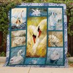 swan blanket kc1807 quilt d2452177