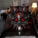 sword dragon skull bed sheets spread comforter duvet cover bedding sets d2123060