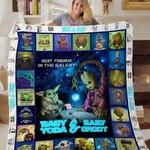 ta baby yoda baby groot quilt blanket d2453446