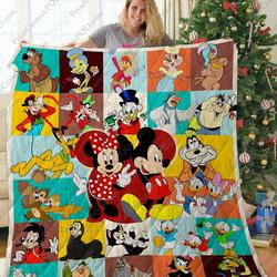 Ta- Disney All Characters Quilt Blanket