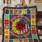 ta every little thing is gonna be alright sunflower quilt blanket d2450359