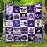tcu horned frogs tcuhf quilt blanket d2452202