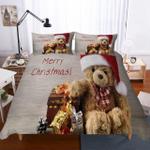 teddy dog christmas theme digital print bedding household items d2213506