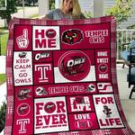 temple owls v1 quilt blanket d2456137
