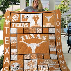 Texas Longhorns Quilt Blanket