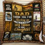 thank you dad fishing quilt thh885 quilt d2420343