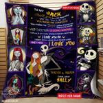thank you for the beautiful way you touch my life nightmare personalized quilt bt d2421559