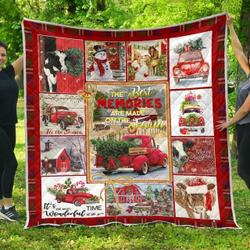 The Best Memories Are Made On Farm Quilt  Maria